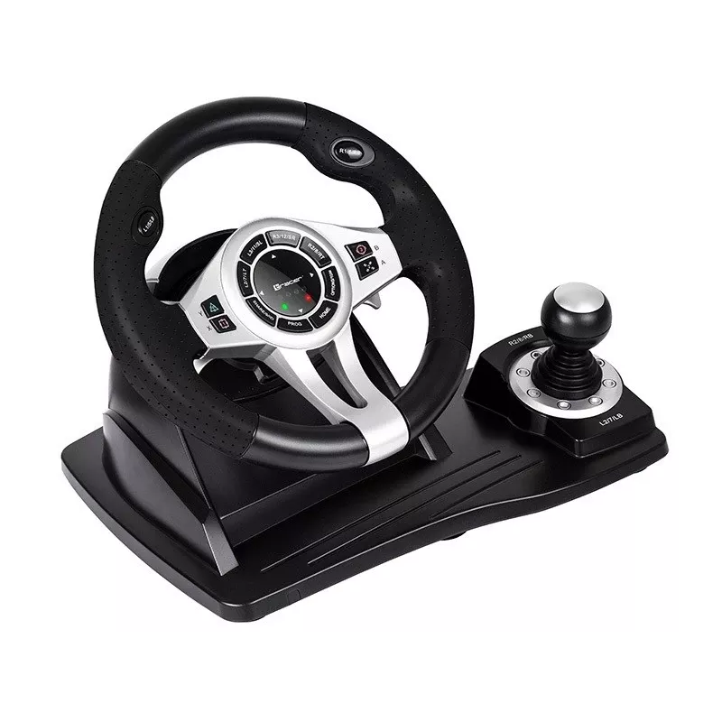 Kontroler Tracer TRAJOY46524 Czarna Kierownica + Pedały PlayStation 4, PlayStation 3