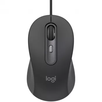 Logitech Signature Wiczerwony M520 for Business Optyczna przewodowa mysz USB-C Plug-and-Play Windows/Mac/Chrome/PC/laptopy - Graphite