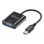 MediaRange MRCS230 adapter kabla wideo 0,2 m USB typu A VGA D-Sub czarny