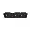 Panel wentylacyjny LANBERG AK-1506-B 19 cali z 3 wentylatorami 230V czarny