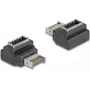 Adapter przejściówka DeLOCK 67237 USB Type-E Czarny