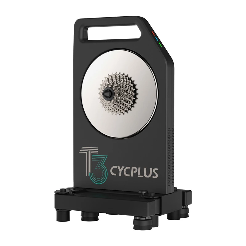 Trenażer rowerowy Cycplus T3 z oporem magnetycznym, łącznością Bluetooth, model T3-BT