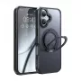 Etui ochronne Mcdodo PC-4930 MagSafe do iPhone 16 z wbudowaną podstawką, czarne
