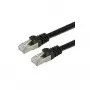 VALUE FTP-kabel krosowy Cat.6, Płaski, czarny 2m (21.99.0972)