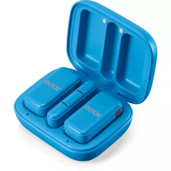 Bezprzewodowy mikrofon krawatowy Rode Wireless Micro — niebieski (WIMICROCBLU)