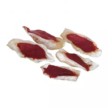 Przysmaki dla psa PETITTO Ucho Królika Nadziewane Kaczką 500 g — jednoskładnikowy hipoalergiczny gryzak do żucia