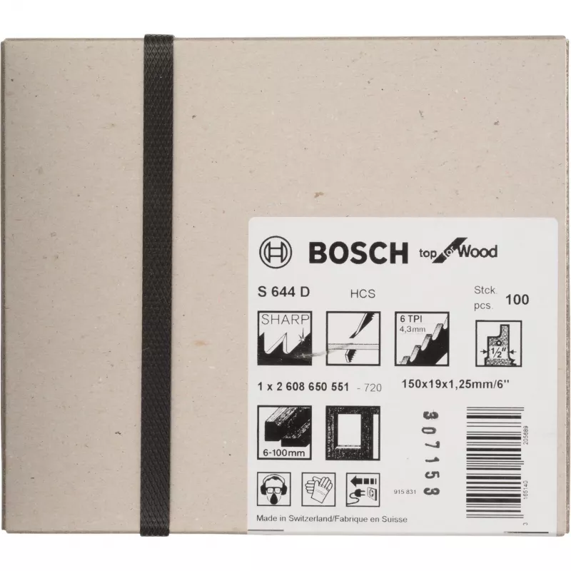 Brzytwa do pilarek szablastych Bosch 2608650551