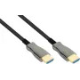 Hybrydowy kabel AOC HDMI 2.1 Ultra-High-Speed, 8K @60 Hz / 4K @120 Hz, 48 GBit/s, czarny, 100 m, PYTHON (AOC-H21100)