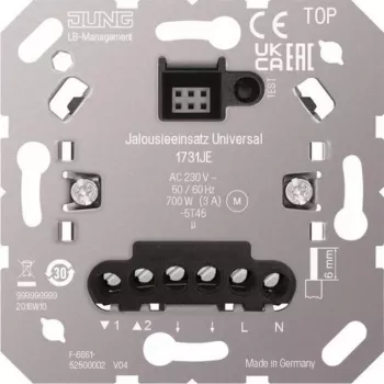 Wkładka do rolet/żaluzji Jung 1731JE Universal – wkładka sterująca do żaluzji/rolet