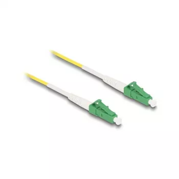 DeLOCK InfiniBand/kabel światłowodowy 0,5 m LC LC/APC żółty 83219