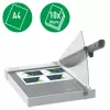 Leitz Precision Home Office Paper Cutter A4, 10 arkuszy, zacisk ręczny, stal nierdzewna, A4, 80 g/m², antracyt
