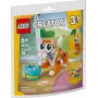 Blocks Creator 30714 Pomarańczowy Kot