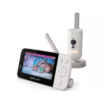 Philips AVENT SCD953/26 wideomonitor dziecięcy 400 m Wi-Fi Szary, Biały