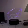 Dekoracja świetlna pojazdu LED RGB 3D MANTA SNL120RGB — lampa RGB do samochodów i motocykli
