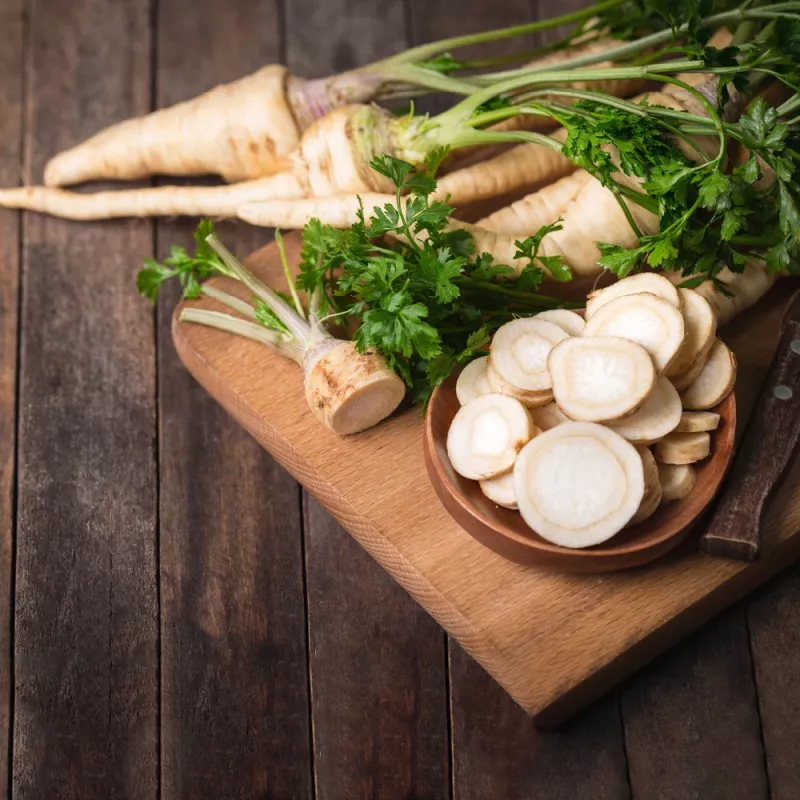 Apte Pietruszka Półdługa taśma 6m — odmiana pietruszki, późna, wysoko plonująca