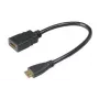 Kabel HDMI Akasa AK-CBHD10-25BK 0,25m