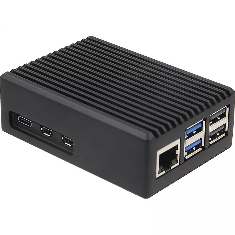 Obudowa INTER-TECH do Raspberry Pi 5 — ODS-739, kompaktowa konstrukcja