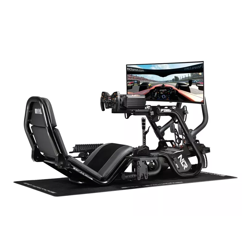 Kokpit symulatora wyścigowego Next Level Racing NLR-R003 F-GT Pro Formula i GT Edycja Szara