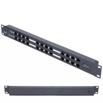 Extralink PoE Injector 12 Port 12x 100Mb/s RJ45, Rackmount