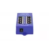 PoE Injector Extralink Gigabit 4-Port, 4x 1000Mb/s RJ45, 48V, niebieski/czarny