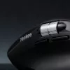 Mysz bezprzewodowa YENKEE SPIN DUAL 2095BK — kompaktowa mysz optyczna dwutrybowa, model YMS 2095B SPIN