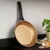Patelnia Russell Hobbs RH01666BEU7 24 cm, nieprzywierająca, czarna