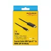 Przejściówka wideo DeLOCK 84904 USB Type-C na HDMI 1m Czarny