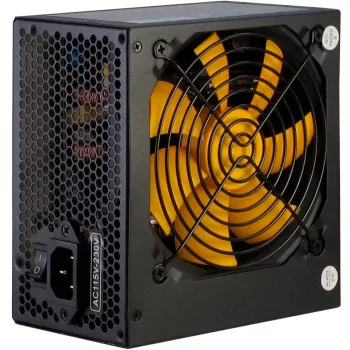 INTER TECH Argus APS-720W - Zasilacz (115-230 V, 20+4 pin ATX, 47-63 Hz, 12V1, +12V2, +3,3V, +5V, +5Vsb, 12V, aktywny PFC, ATX, czarny)