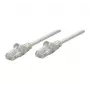 Intellinet sieciowy Patch kabel, Cat6A, 50m, Szary, Miedź, S/FTP, LSOH / LSZH, PVC, RJ45, Złocone Styki, Bezzaczepowa Osłona, Osłona Wtyku, Dożywotnia Gwarancja