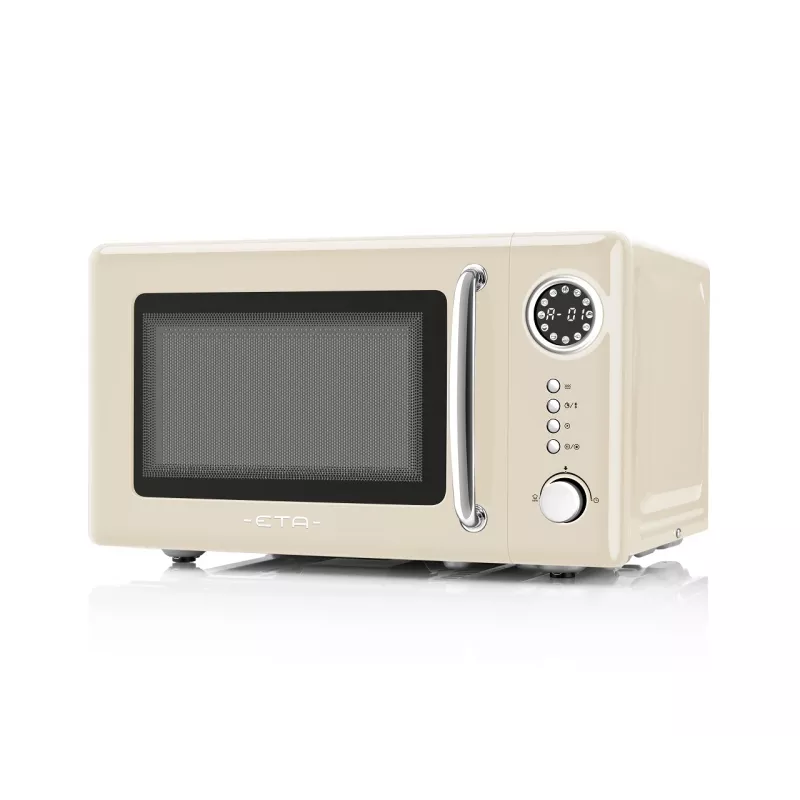Kuchenka mikrofalowa ETA Storio Beige Solo, 20 L, 700 W, 5 poziomów mocy, do zabudowy na blacie