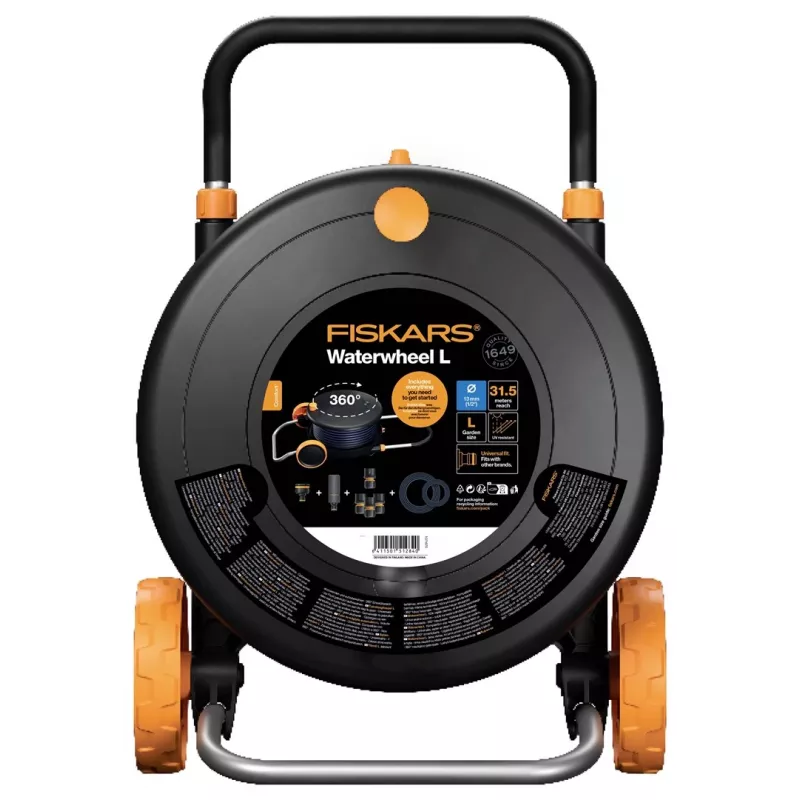 Fiskars Comfort wózek na wąż L z kołami 30 m 1071670