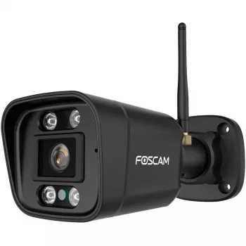 Zewnętrzna kamera kulista WiFi Foscam V8P — Czarna, 1080P, Nocna wizja