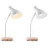 Lampa stołowa Borland TRAOSW47235 biała — oświetlenie biurka, kompaktowa konstrukcja