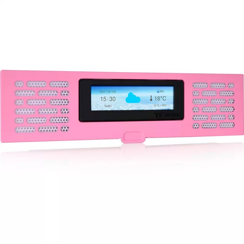 Zestaw panelu LCD Thermaltake AC-067-OOANAN-A1 Mini Tower Pink 5V 14W