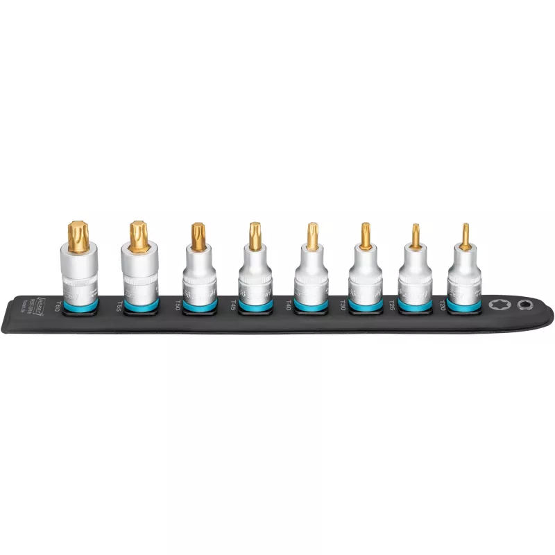 Zestaw bitów Torx krótkich Hazet 992T-SR/8 — 8-częściowy Torx T20–T60