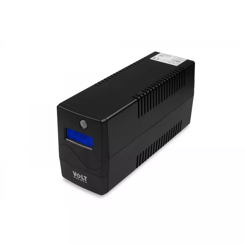 UPS UNINTERRUPTIBLE zasilacz VOLT POLSKA MICRO 1000VA 600W 1x9ah