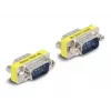 adapter złącza D-Sub 9 pin męski na męski DeLOCK 66464