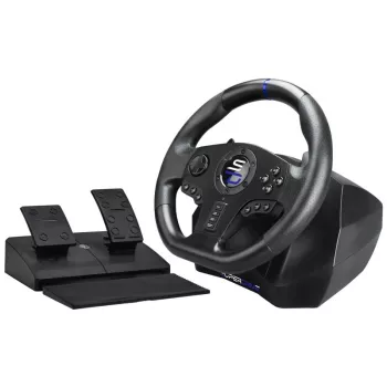 Kierownica + Pedały Subsonic SV750 Czarna Obrót 270° USB