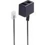 kabel telefoniczny ShiverPeaks BS71270-8 0,15 m Czarny