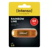 USB flash drive Intenso 64 GB USB Type-A 2.0 pomarańczowy