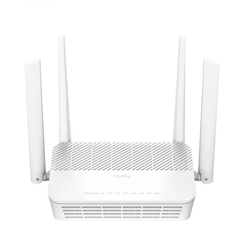 Router stołowy Wi‑Fi 6 Cudy WR3000H — AX3000, dwuzakresowy 2.4/5 GHz, WAN 2.5G, Gigabit LAN (4 porty)