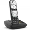 Gigaset A690A - Telefon analogowy/DECT - Słuchawka bezprzewodowa - System głośnomówiący - 100 wpisów - Czarny (S30852-H2830-B101)