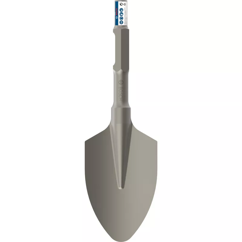 Okrągłe dłuto płaskie Bosch Professional SDS‑Hex 135 x 400 mm do wyburzania i kucia