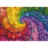 Kolorowy wir kwiatów, puzzle 2000 elementów