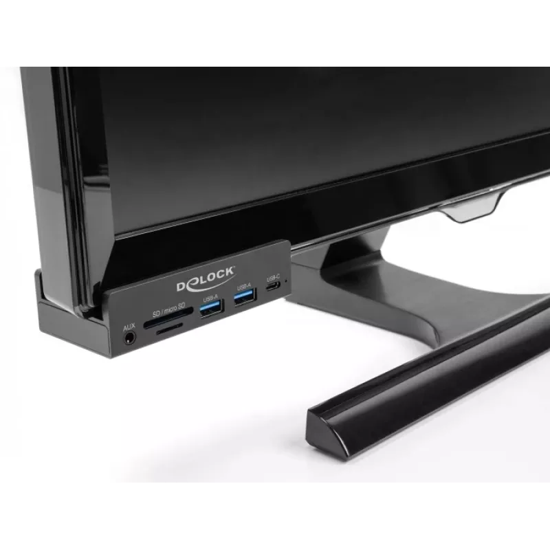 DeLOCK 64285 Hub USB 2.0 Type-A 5000 Mbit/s Czarny