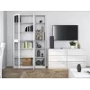 szafka ekspozycyjna top e shop W40 PAFOS BIA — biała płyta wiórowa, 290×400×2000 mm