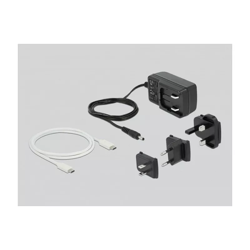 Stacja dokująca DeLOCK USB Type-C™ 3.2 dla 2 x 2,5-calowych SATA HDD/SSD
