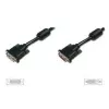 Przedłużacz DIGITUS DVI-D 2 m, DVI-D na DVI-D, czarny