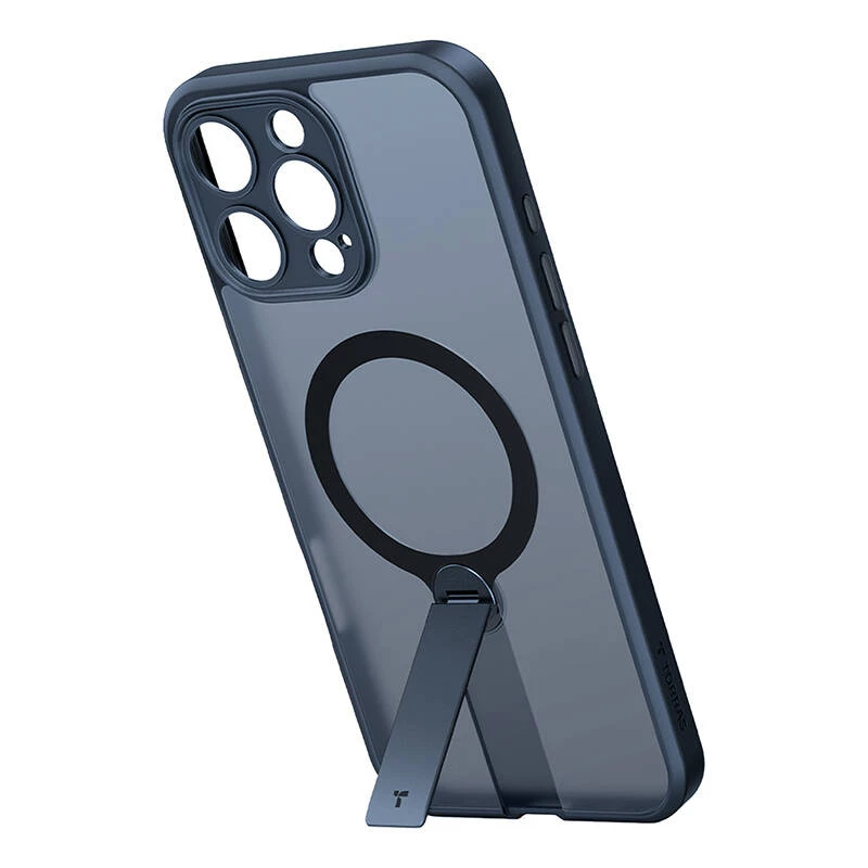 Torras Pstand Spin Case do iPhone 16 Pro (czarny)