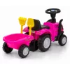 Pojazd do jazdy milly mally T7 traktor (różowy) zabawka dla dzieci